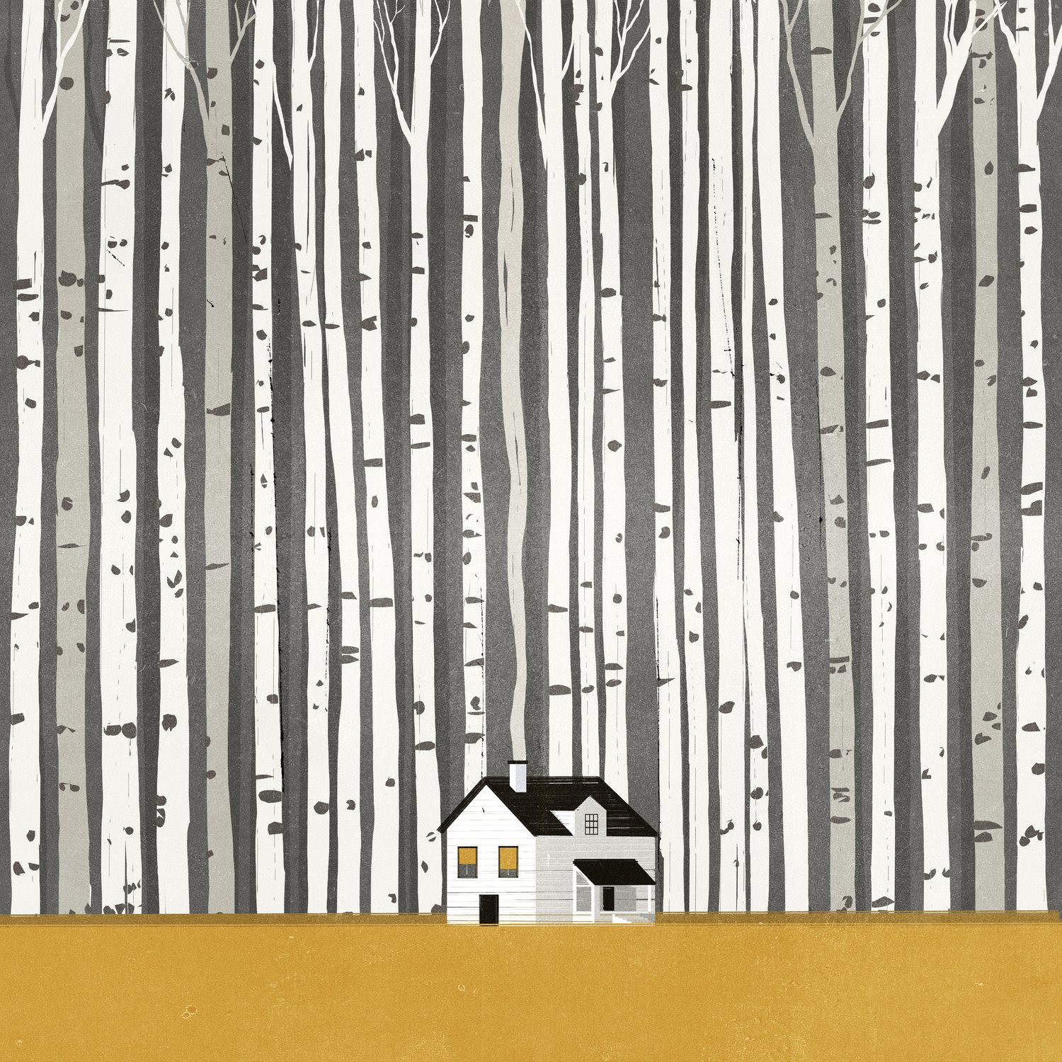 House in the Birches