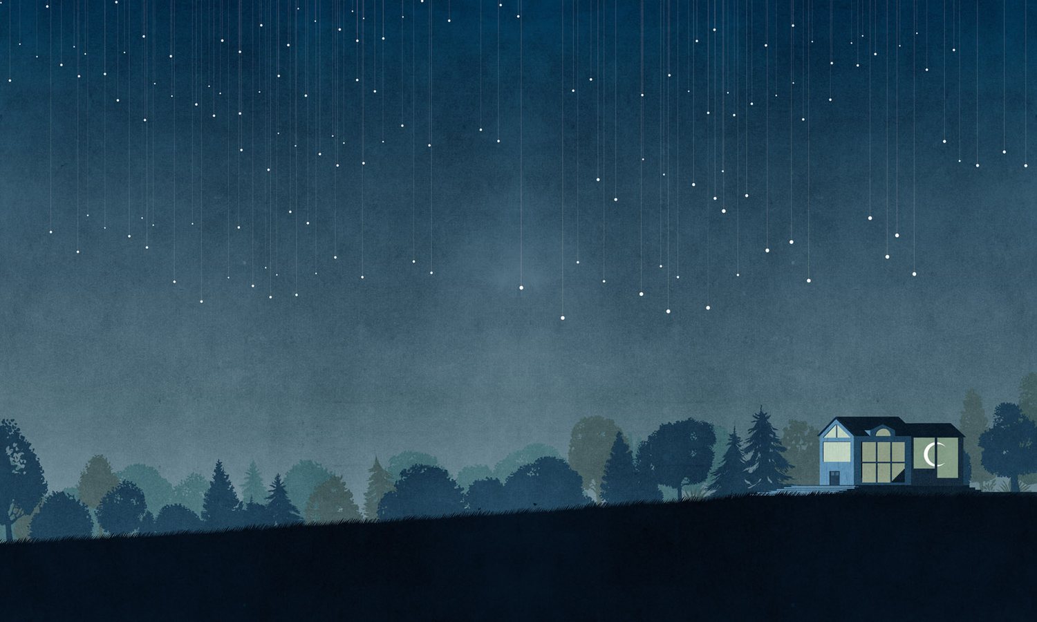 Village under the Stars