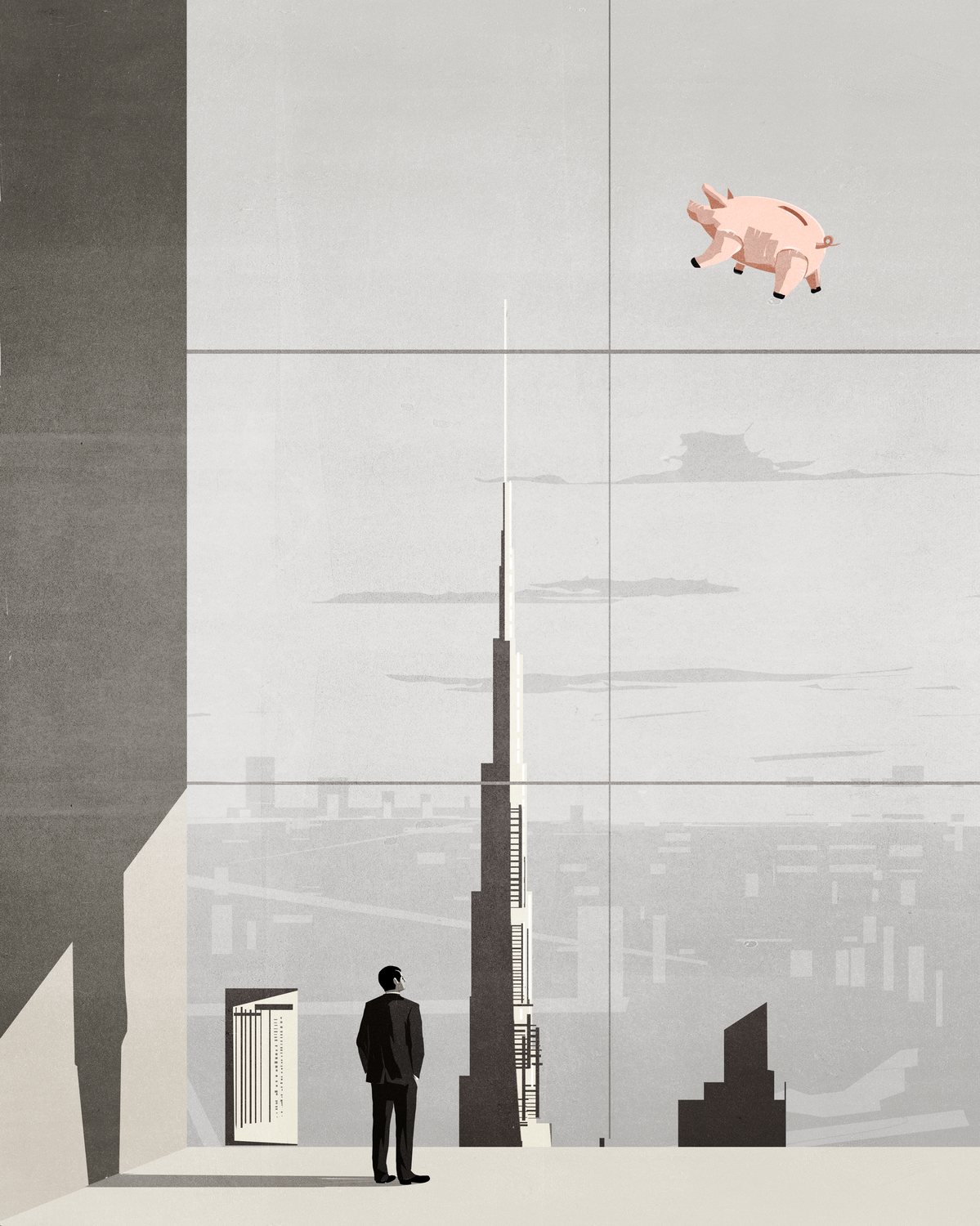 Pig over the Skyline