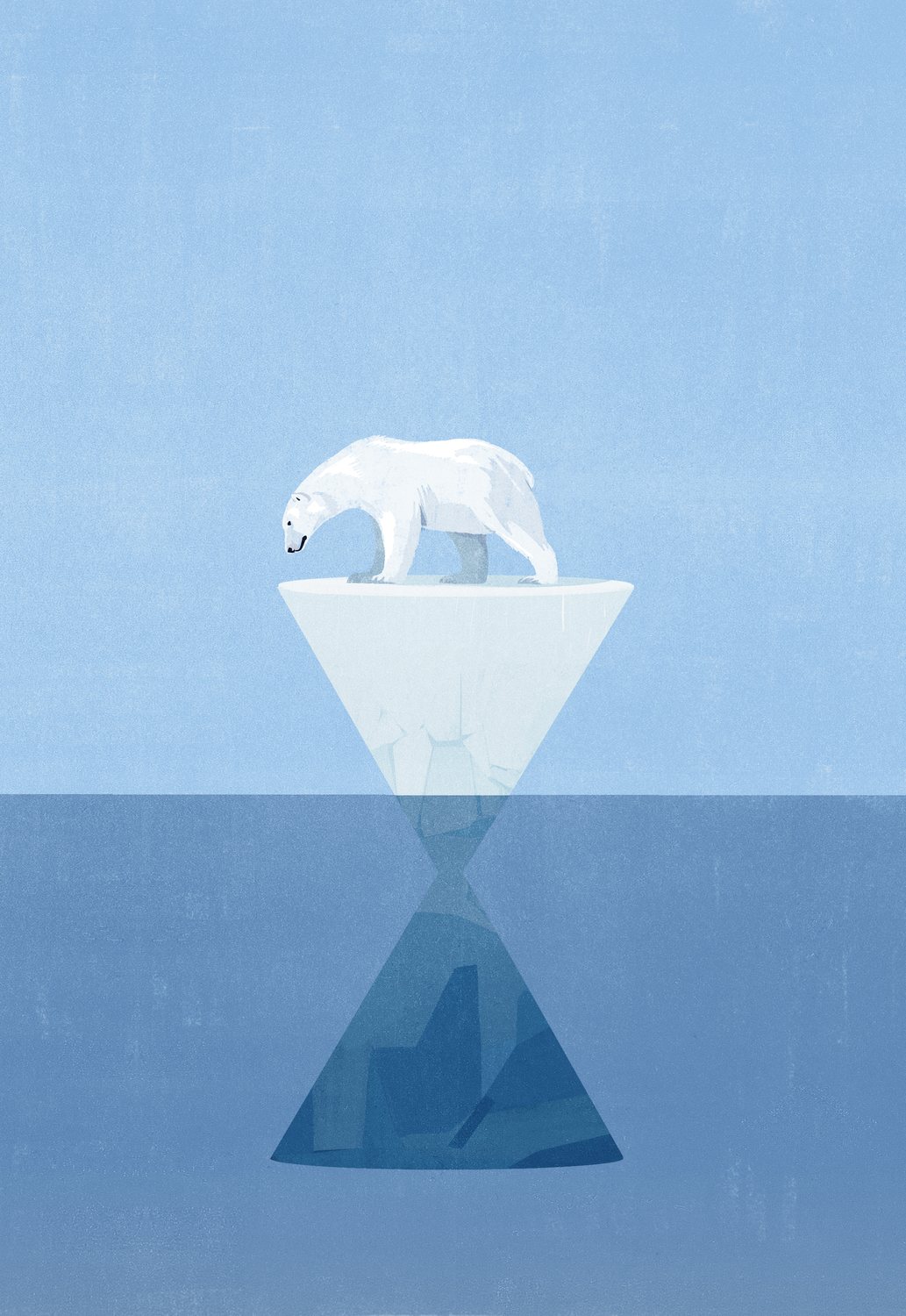 Polar Bear Hourglass