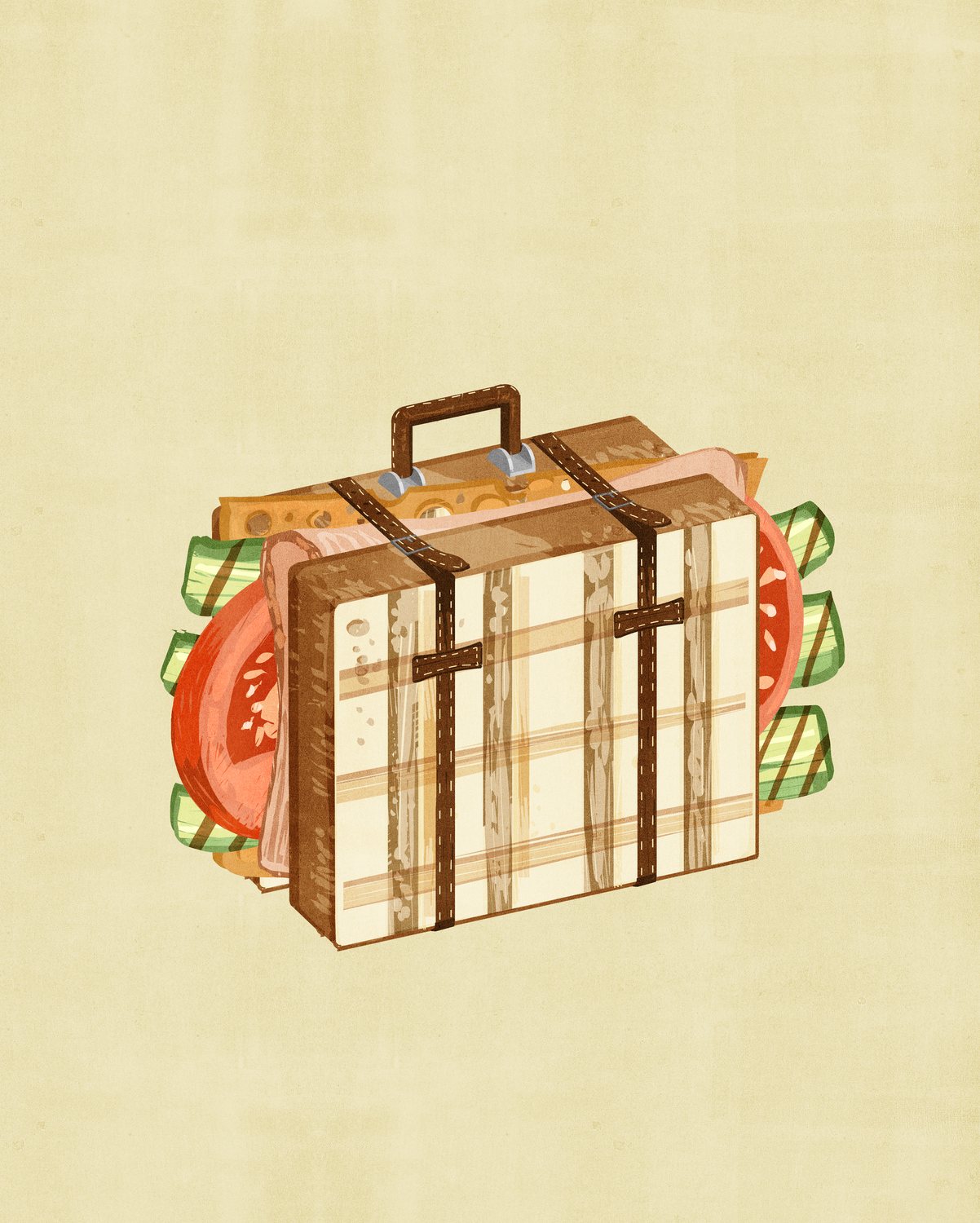 Sandwich Suitcase