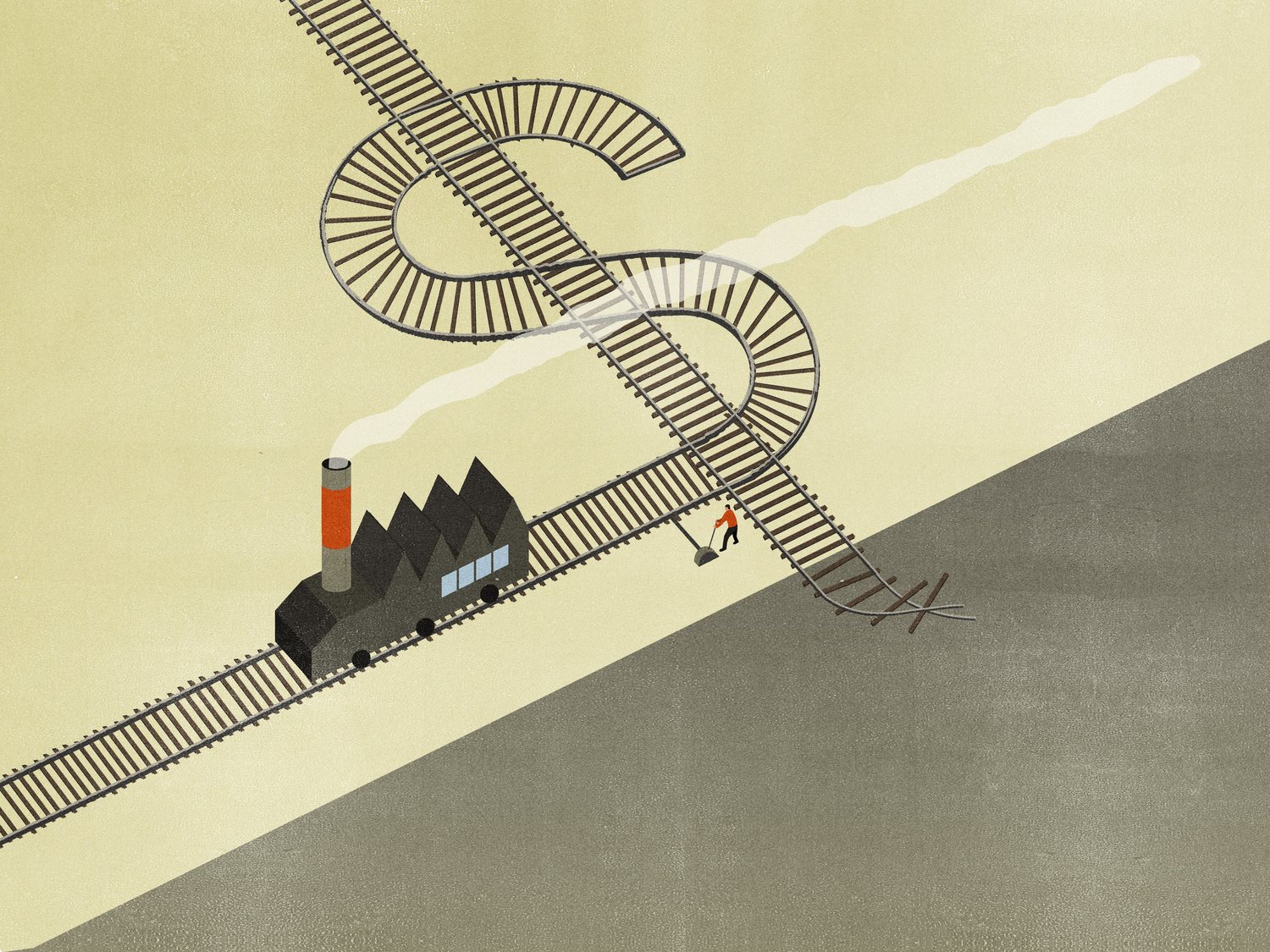 Dollar Sign Railway