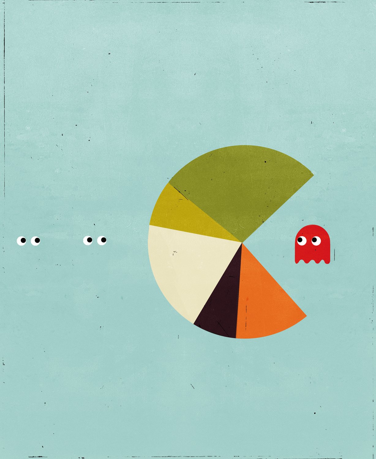 Pie Chart Pac-Man
