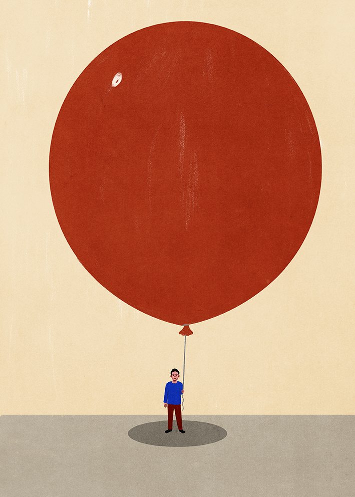 Boy and the Giant Red Balloon