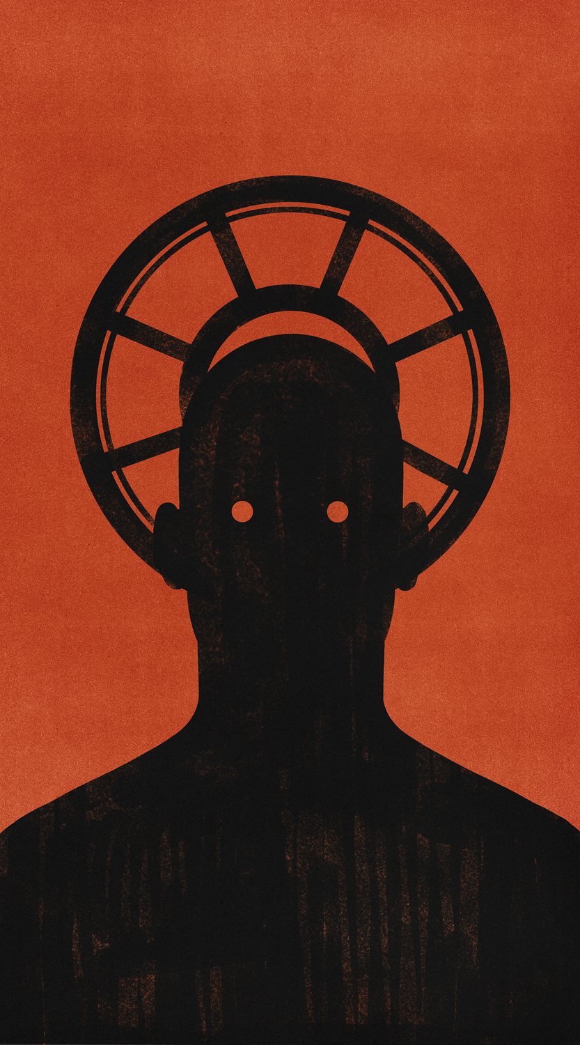 Head with a Halo Wheel