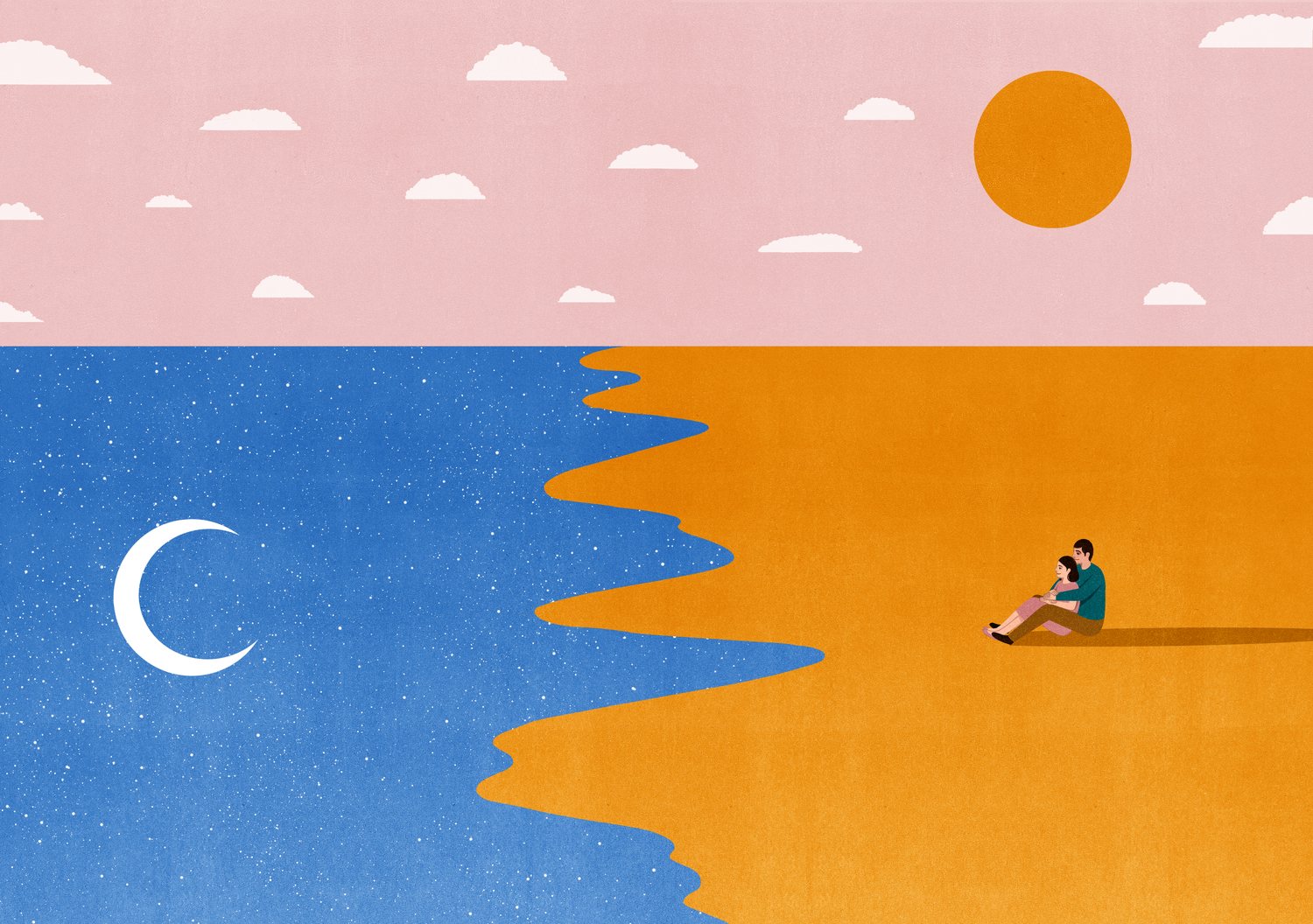 Figure on the Orange Shore