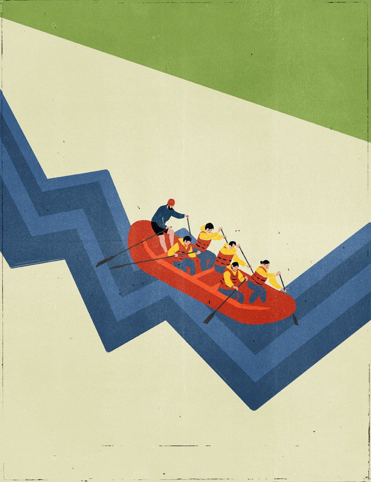 Rafting down the Graph