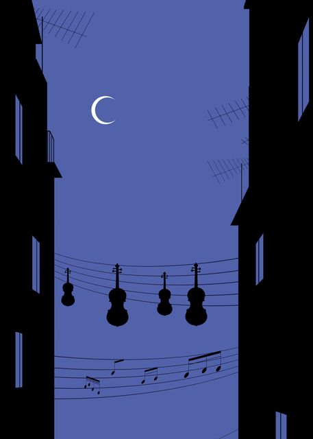 Violin Washing Line