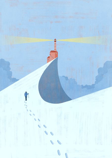 Snow Lighthouse