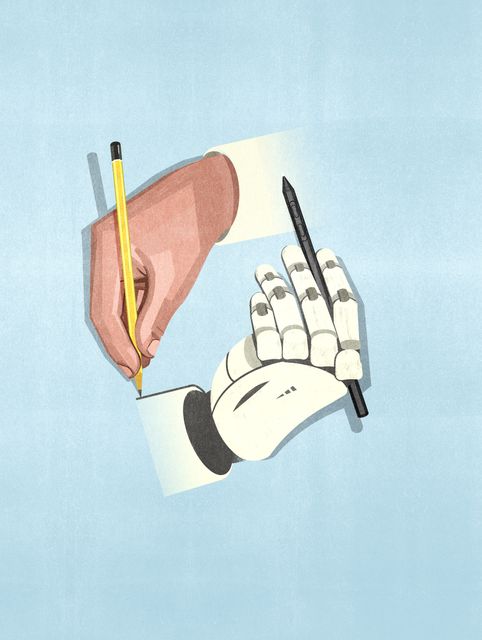 Human and Robot Hands