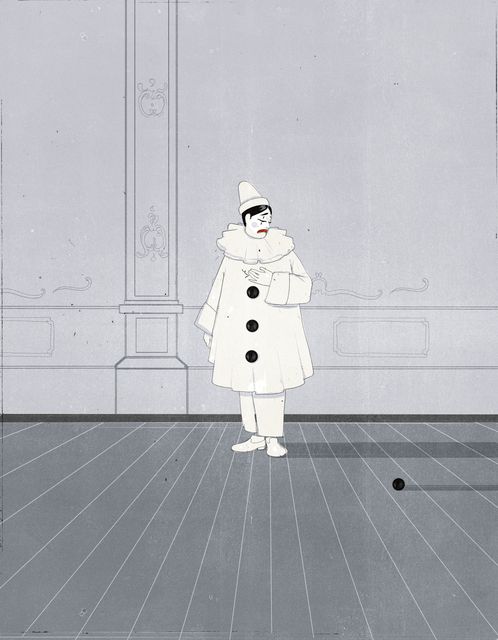 Pierrot in the Hall