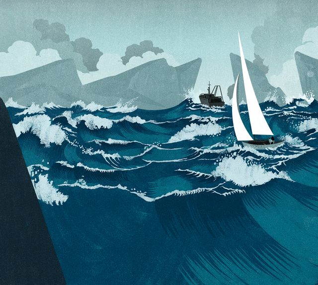 Sailboat in a Storm