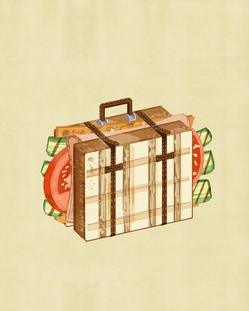 Sandwich Suitcase