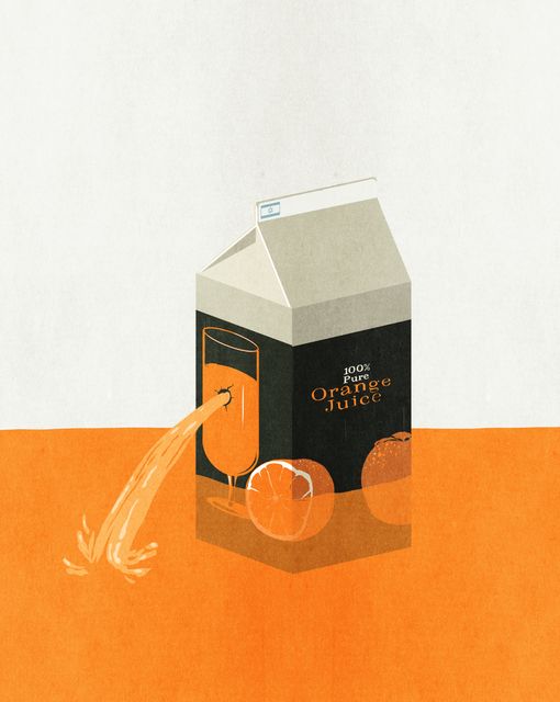 Orange Juice Carton