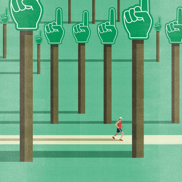 Forest of Foam Fingers