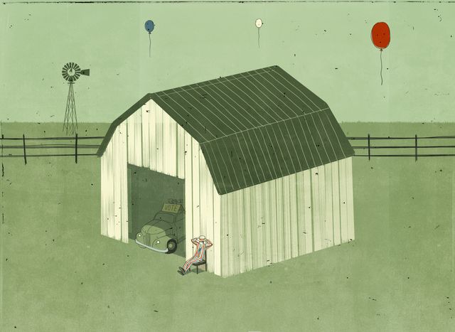 Barn and the Balloons